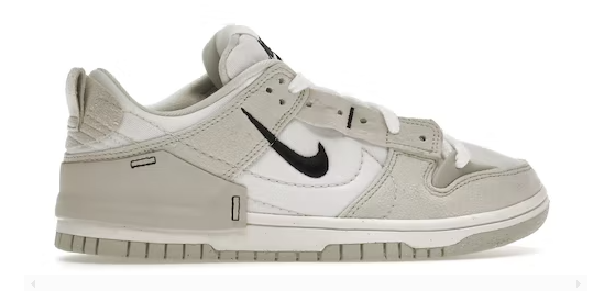  GET Dunk Low Disrupt 2 Pale Ivory Black (Women's), DH4402-101