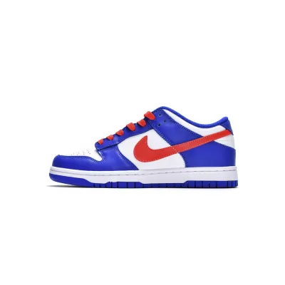 Perfectkicks Dunk Low Bright Crimson Game Royal (GS), CW1590-104 01