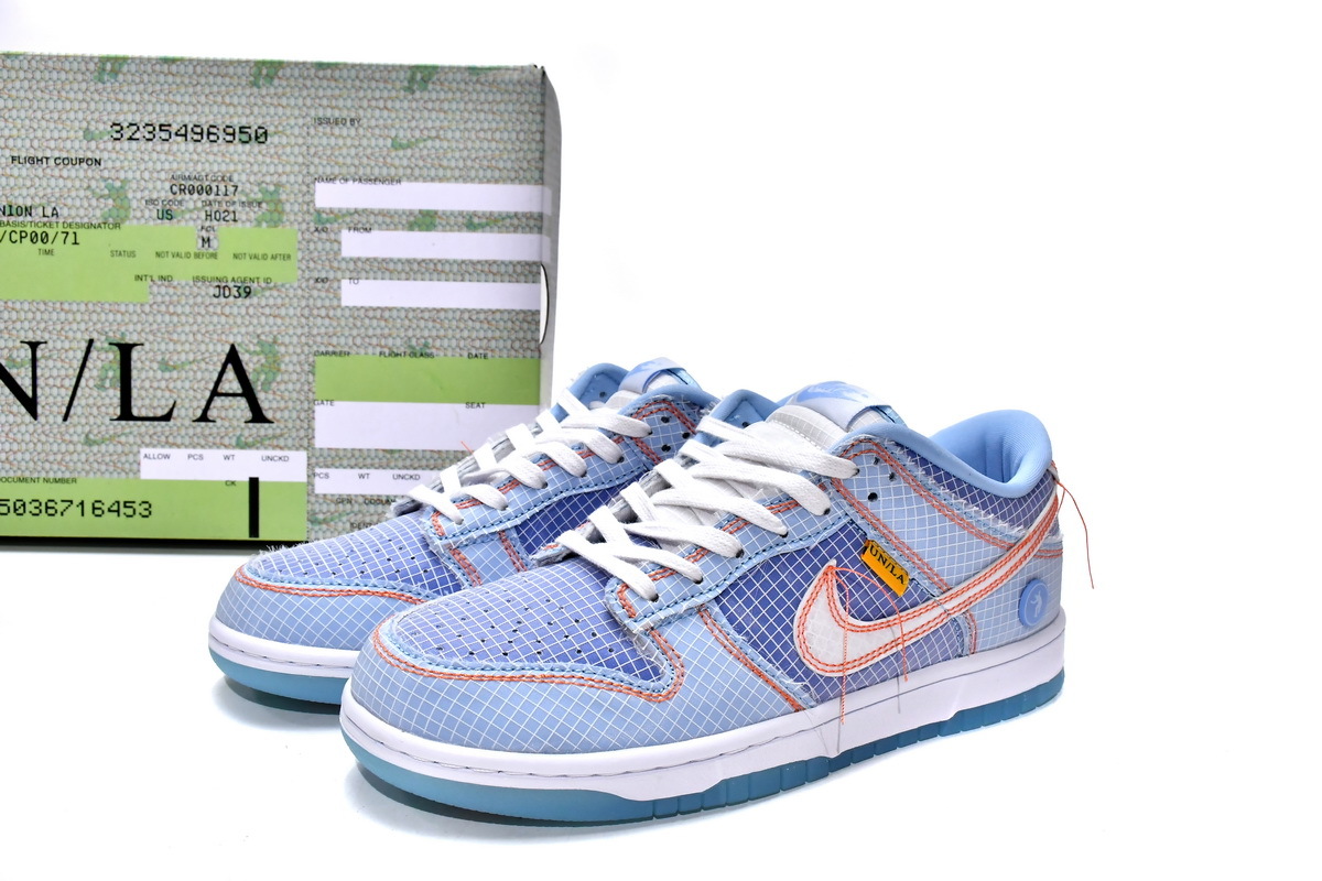  Perfectkicks Dunk Low Union Passport Pack Argon,DJ9649-400