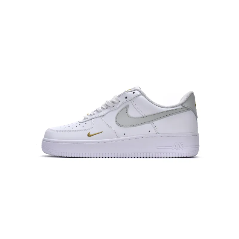 Perfectkicks  GET Air Force 1 Low Essential White Light Silver,CZ0270-106 