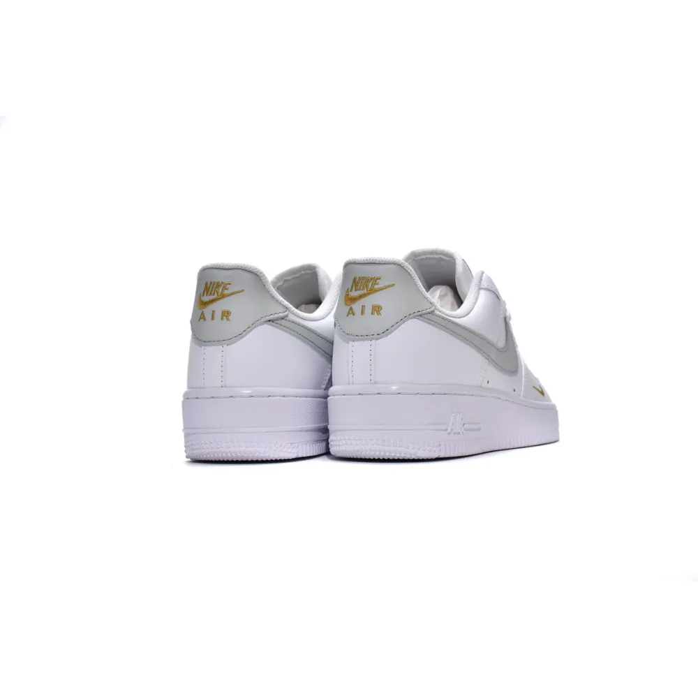 Perfectkicks  GET Air Force 1 Low Essential White Light Silver,CZ0270-106 