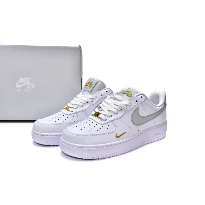 Perfectkicks  GET Air Force 1 Low Essential White Light Silver,CZ0270-106 