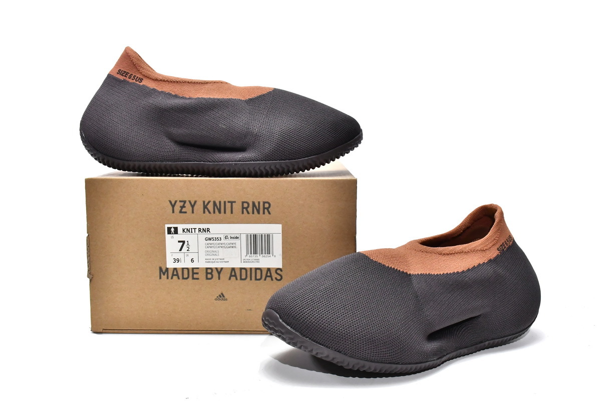  GET Yeezy Knit Runner Stone Carbon, GY1759