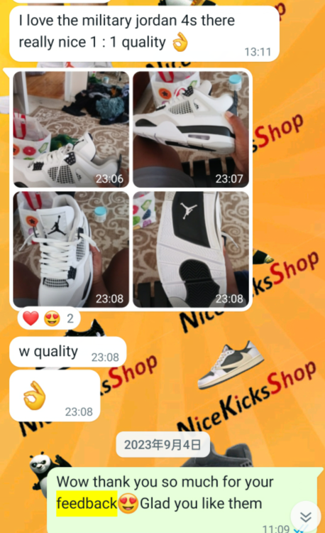  Perfectkicks Air Jordan 4 Retro Military Black, DH6927-111 