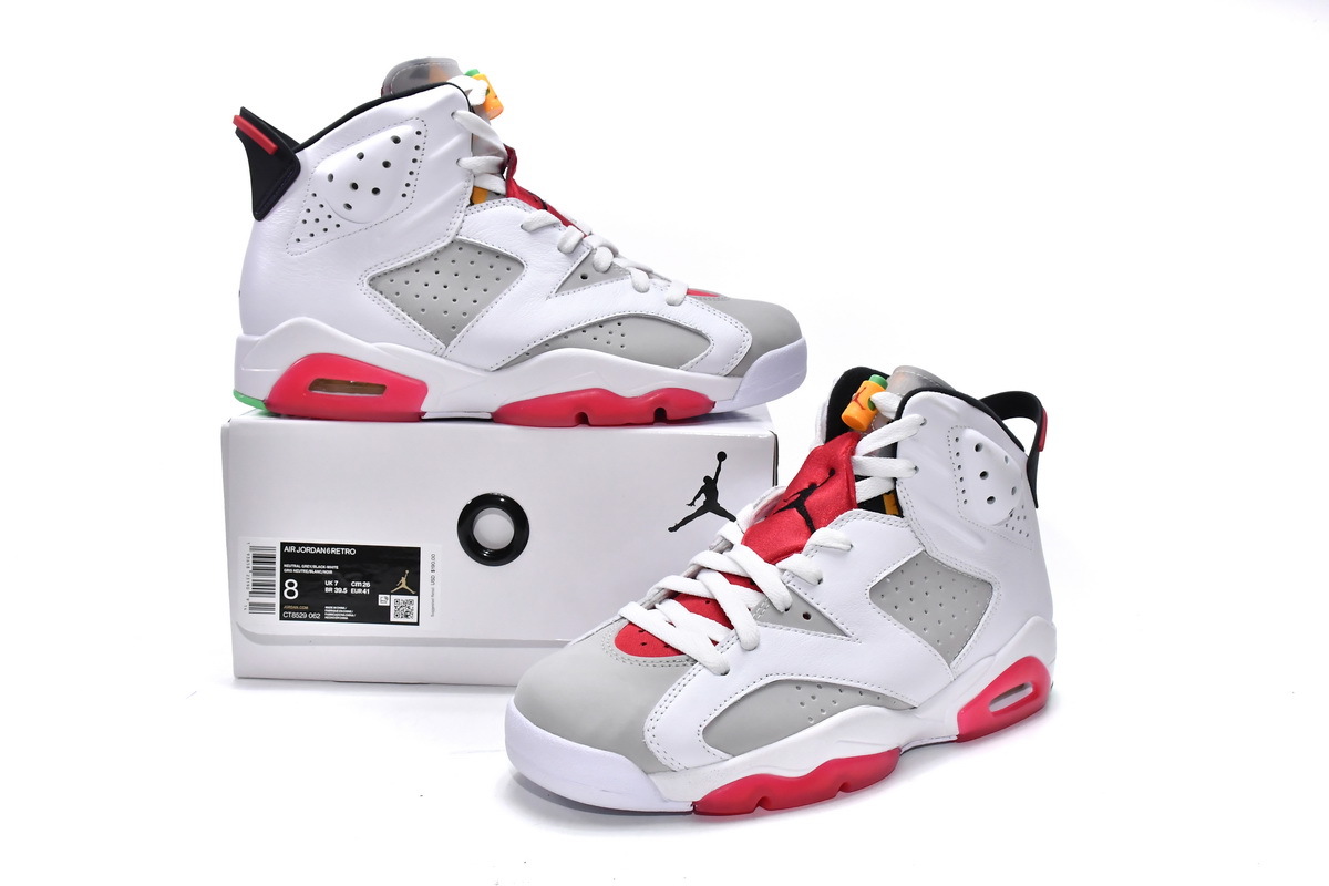 Perfectkicks  Air Jordan 6 Retro Hare Neutral Grey, CT8529-062