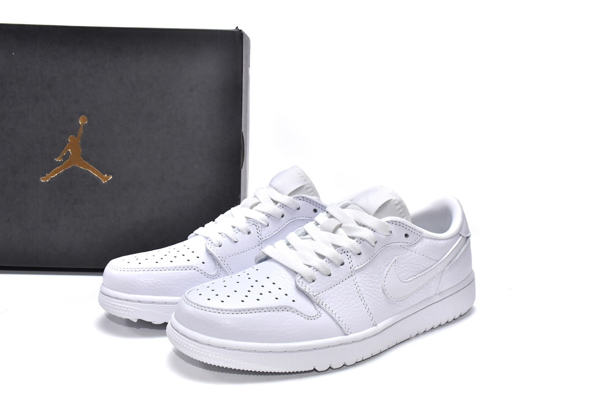  GET Jordan 1 Low Golf Triple White, DD9315-101