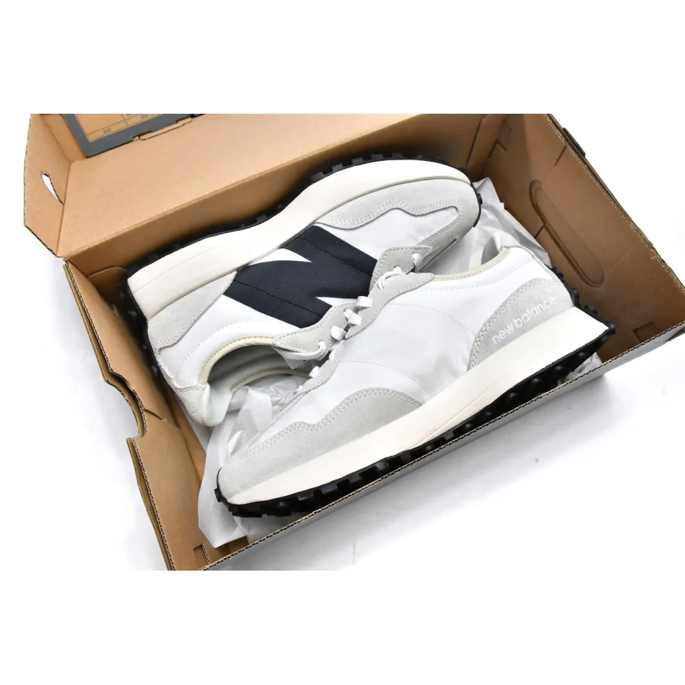 GET New Balance 327 Sea Salt Black, MS327FE