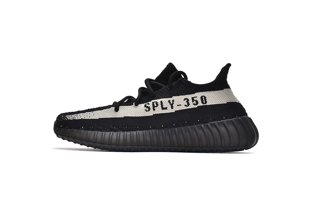 GET Yeezy Boost 350 V2 Black White, BY1604 