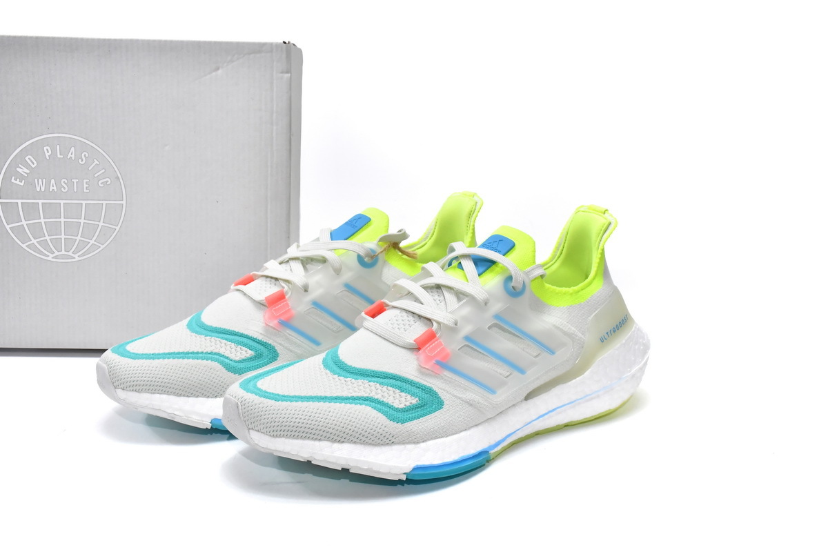  GET Ultra Boost 2022 White Sky Rush Mint, GY8674 