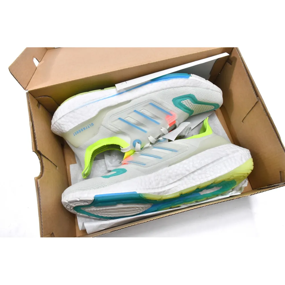 GET Ultra Boost 2022 White Sky Rush Mint, GY8674 