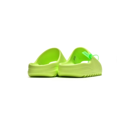  GET Yeezy Slide Glow Green, HQ6447  02