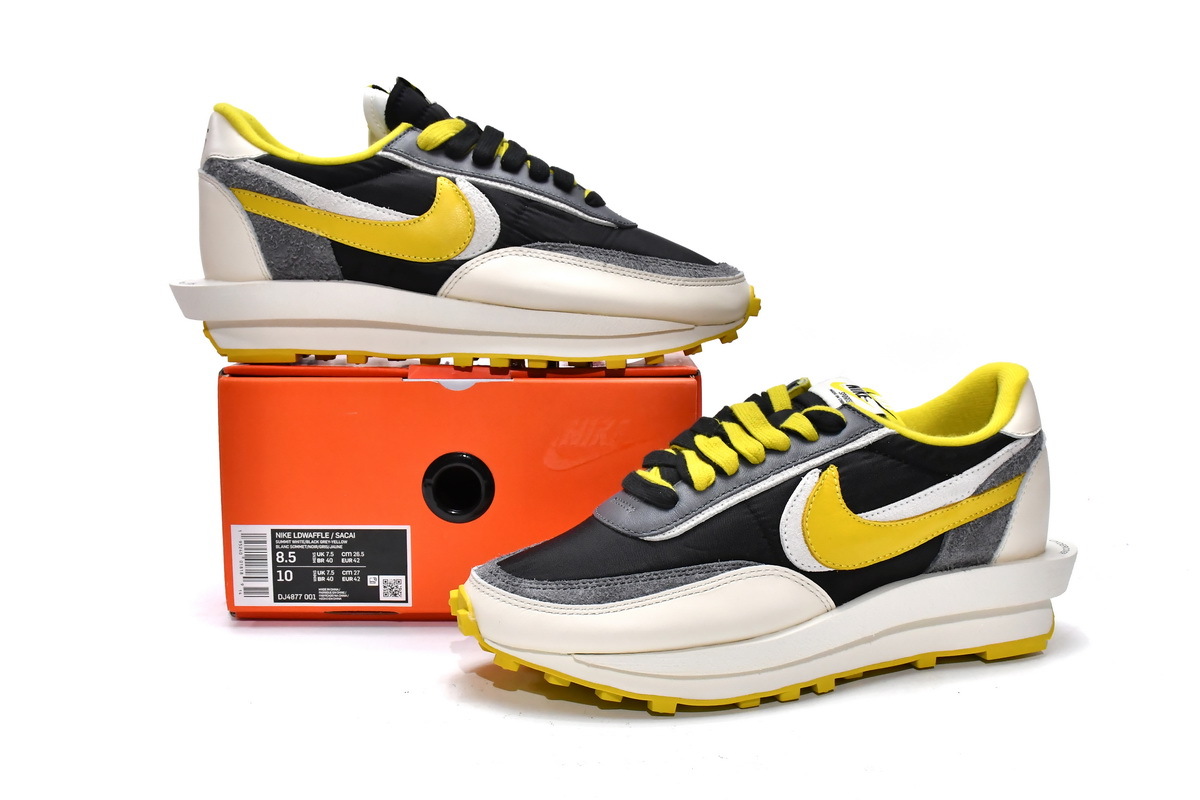  Perfectkicks  Perfectkicks LD Waffle sacai Undercover Black Bright Citron, DJ4877-001