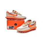 Perfectkicks LD Waffle sacai CLOT Kiss of Death Net Orange Blaze,DH1347-100