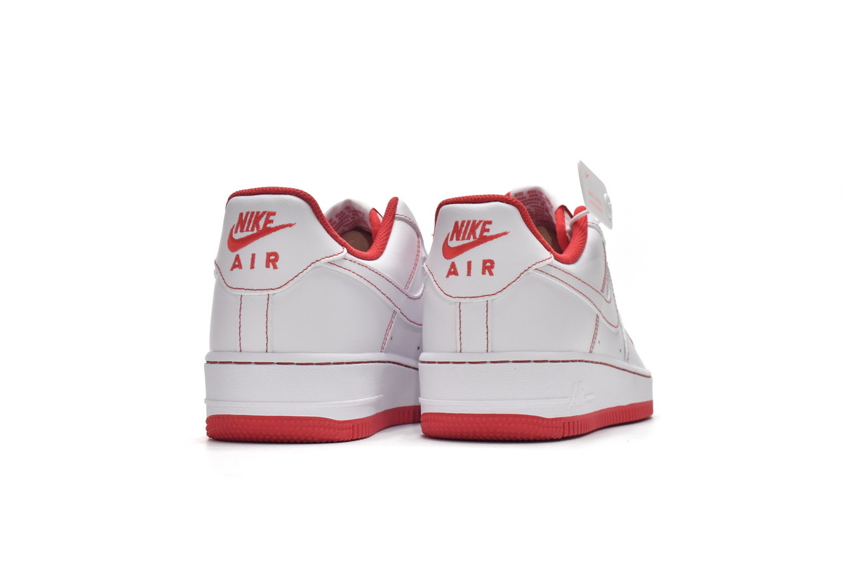  GET Air Force 1 Low Contrast Stitch Red, CV1724-100 