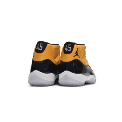 Perfectkicks  Air Jordan 11 Retro Black Yellow, CT8012-118 02