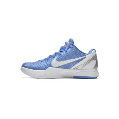  Zoom Kobe VI TB North Carolina blue, 454142-004  01