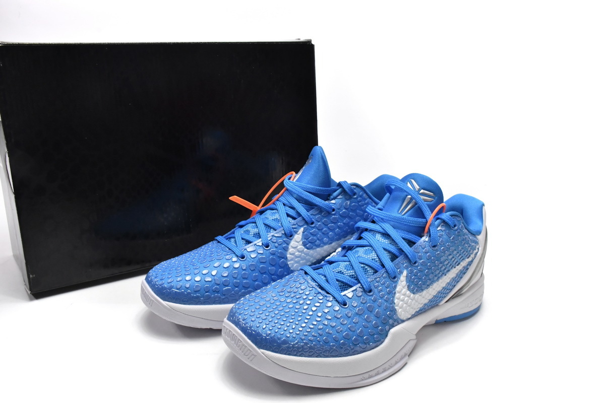  Zoom Kobe VI TB North Carolina blue, 454142-004 