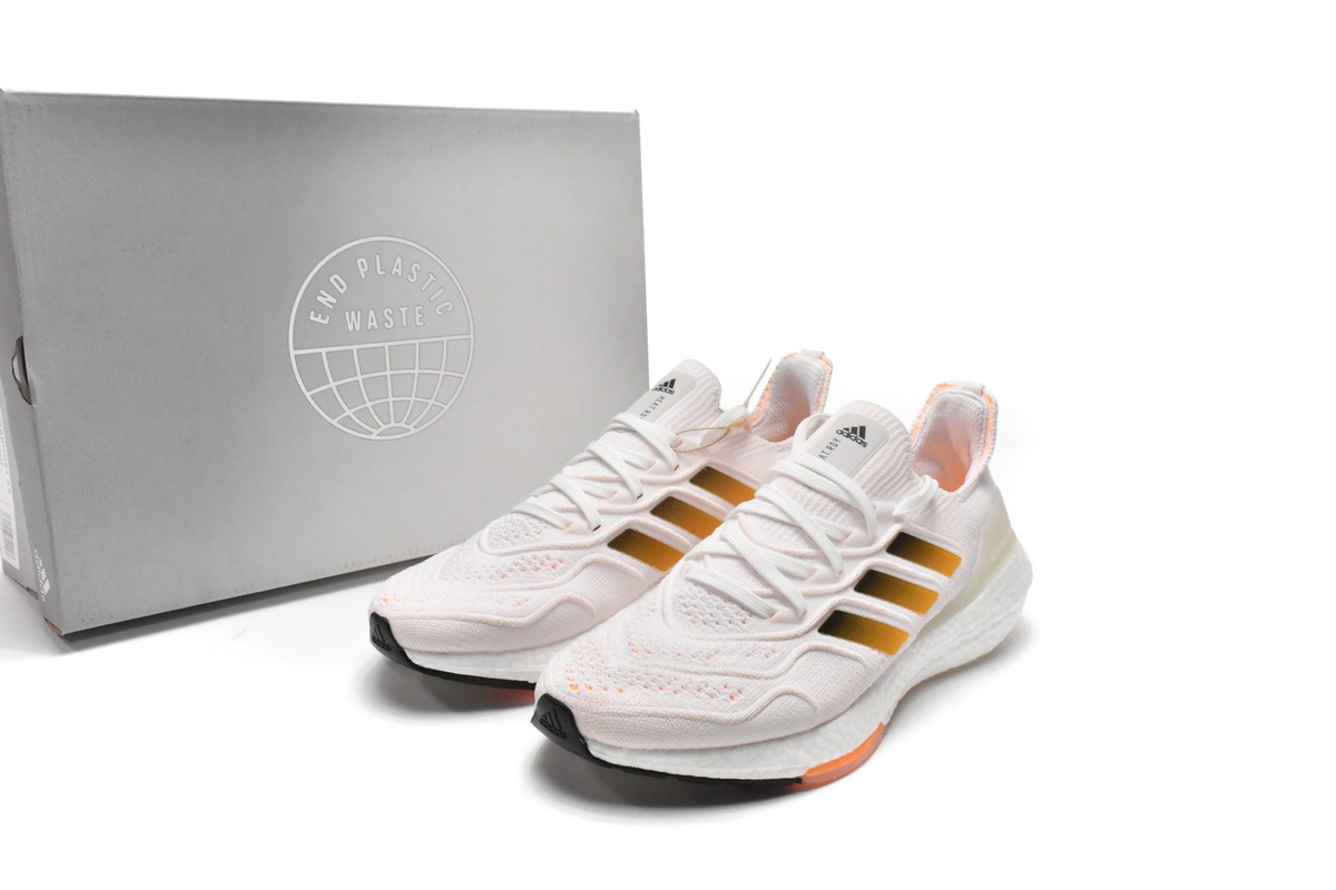  GET Ultra Boost 2022 Heat.RDY White Flash Orange, GZ0129