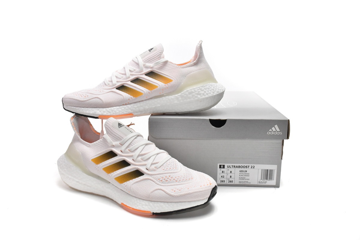  GET Ultra Boost 2022 Heat.RDY White Flash Orange, GZ0129