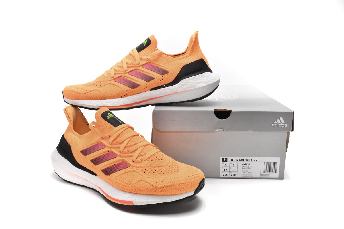  GET Ultra Boost 2022 Heat.RDY Orange, GX8038