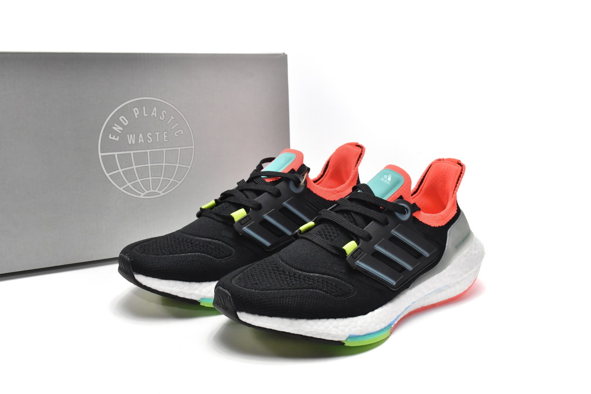  GET Ultra Boost 2022 Heat.RDY Black Clear Orange, H01174