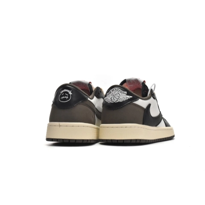  Get Travis Scott x Air Jordan 1 Low Dark Mocha ,CQ4277-105 02