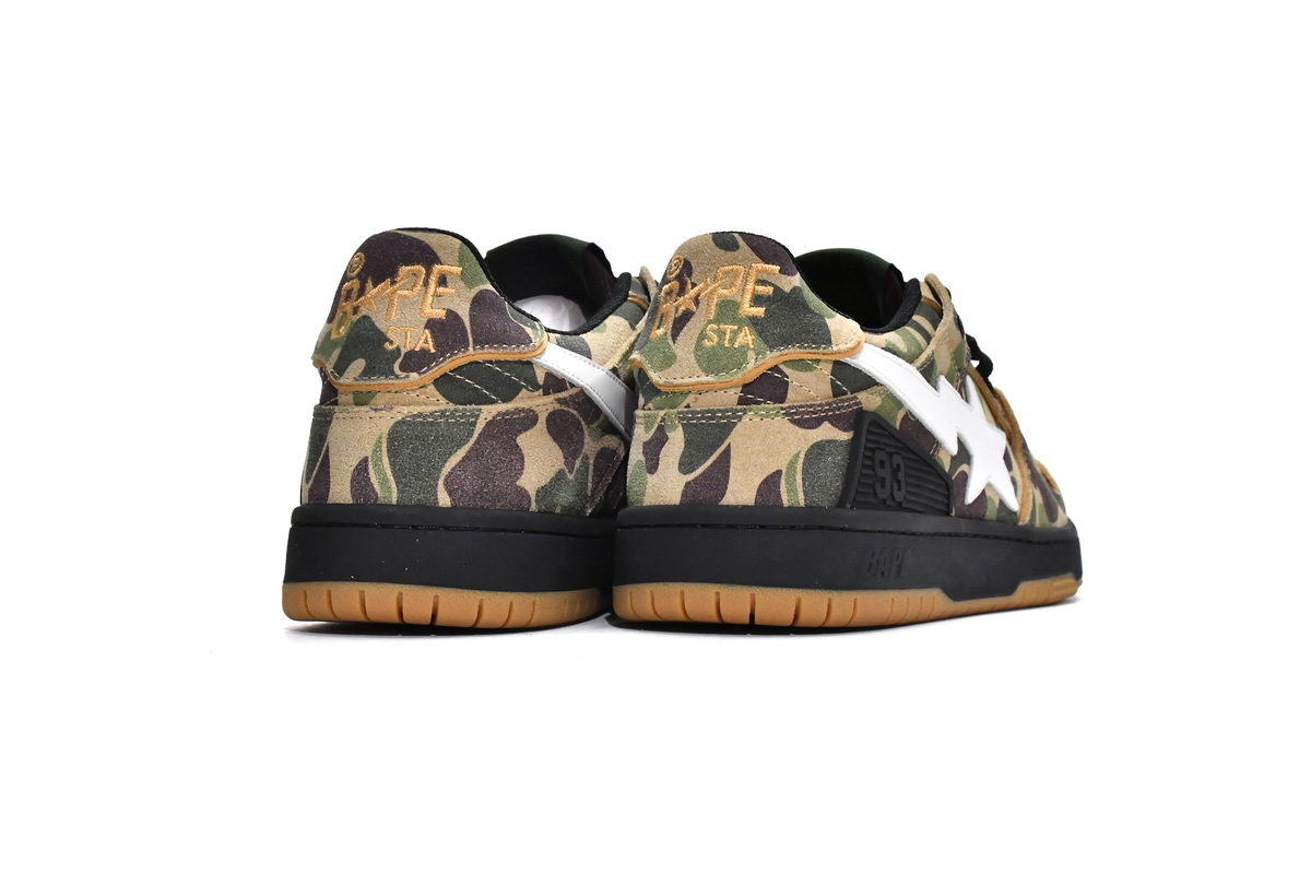  Perfectkicks A Bathing Ape Bape SK8 Sta ABC Camo Green, 001FWH201042X-GRN