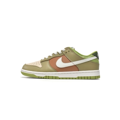  Perfectkicks Dunk Low Brown Veail Sail Vivid Green,DV9108-711  01