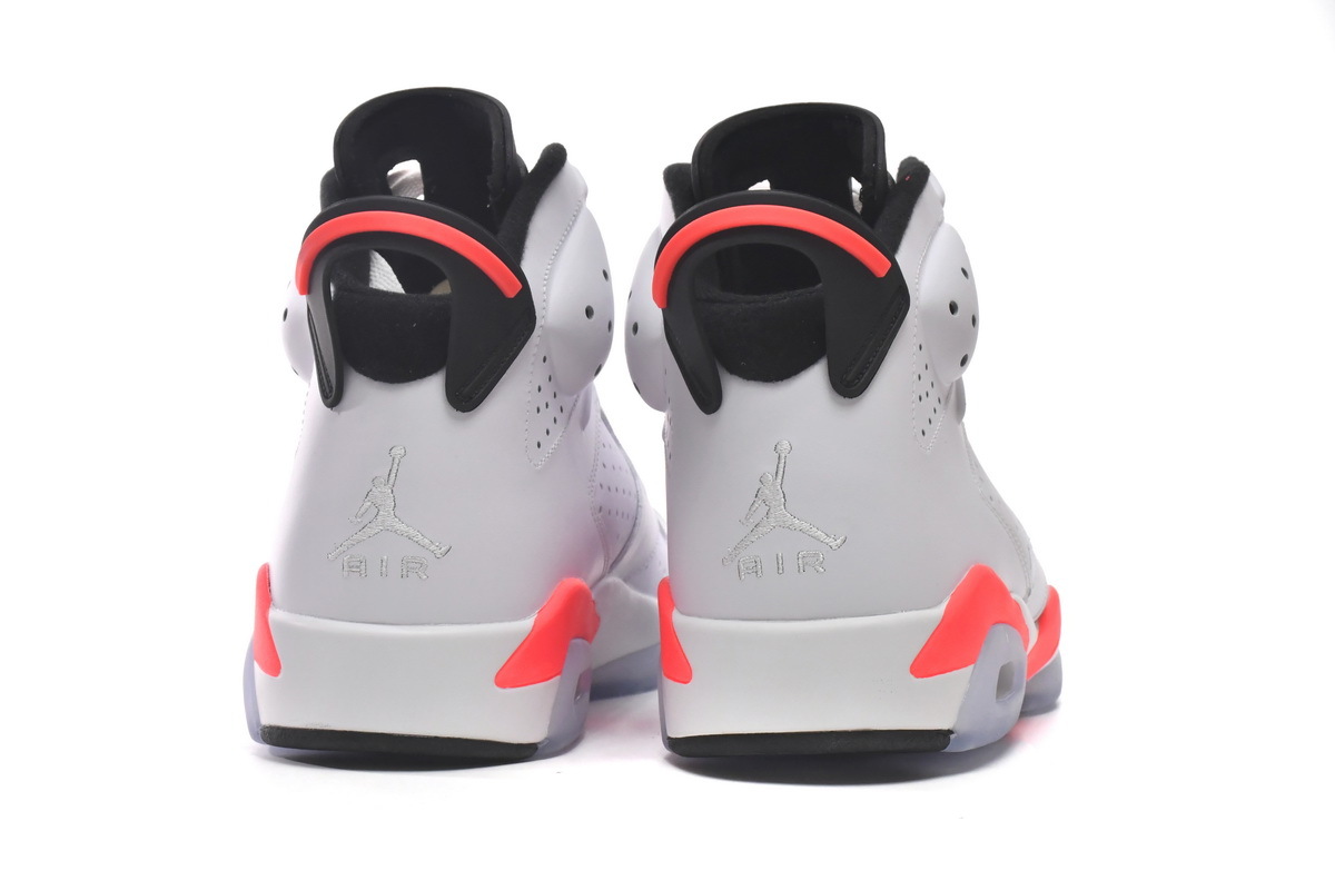  Perfectkicks Air Jordan 6 Retro Infrared White, 384664-123