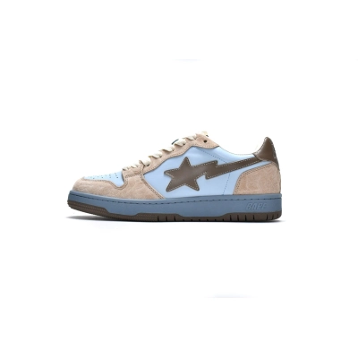  Perfectkicks A Bathing Ape Bape Sk8 Sta Low Light Blue, 1G70-109-0013 01