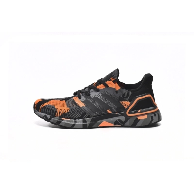  GET Ultra Boost 20 Black Signal Orange, FV8330 01