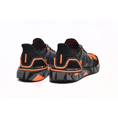  GET Ultra Boost 20 Black Signal Orange, FV8330 02