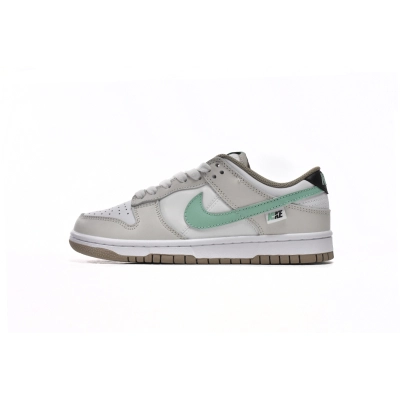  Perfectkicks Dunk Low Split Seam White Tan Mint (GS),DX6063-131 01