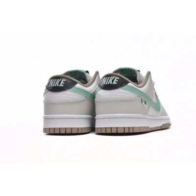  Perfectkicks Dunk Low Split Seam White Tan Mint (GS),DX6063-131 02