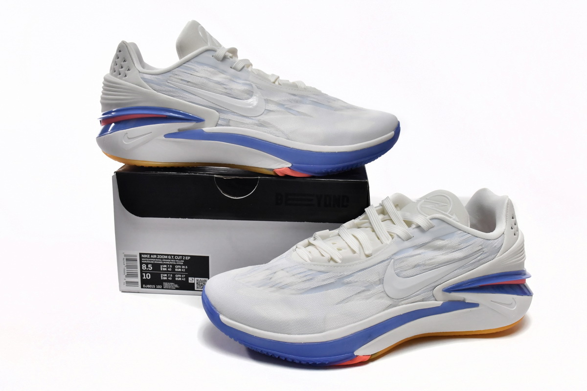  Perfectkicks Air Zoom GT Cut 2 Summit White Comet Blue,DJ6015-102 