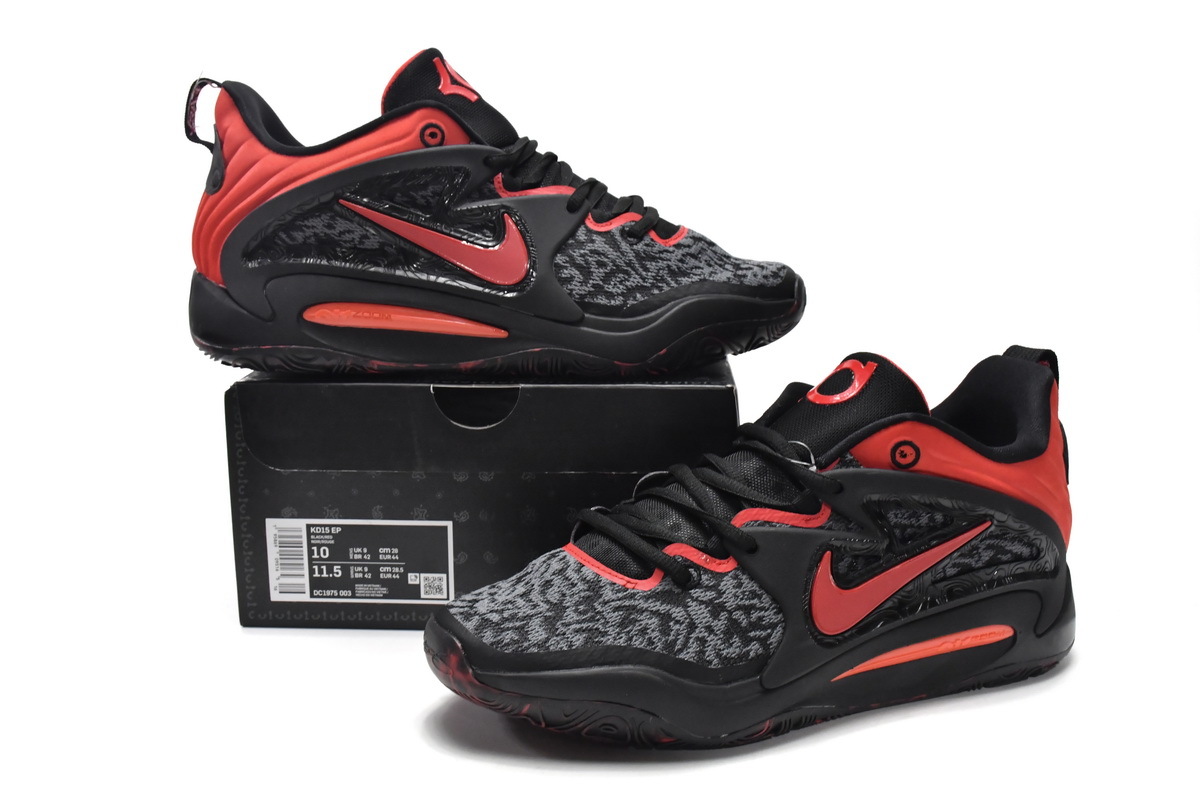 Perfectkicks KD 15 EP Black Red,DC1975-003