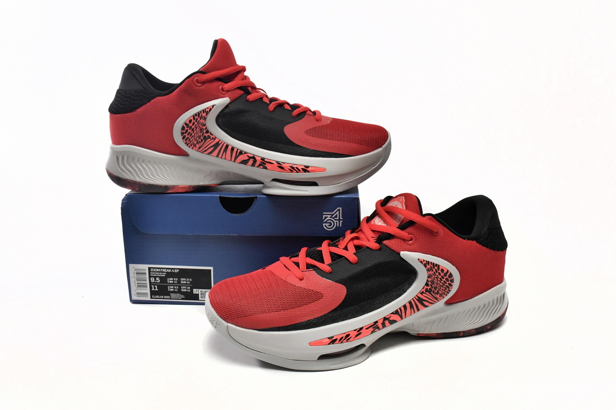  GET Zoom Freak 4 University Red,DJ6149-600 