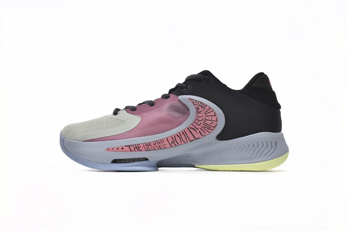  GET Zoom Freak 4 Grey Red, DJ6149-601