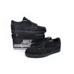 H12 Travis Scott x Air Jordan 1 Low Black Phantom,DM7866-001 
