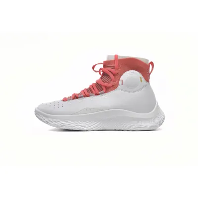 GET Under Armour Curry 4 Flotro White Red, 3024861-100  01