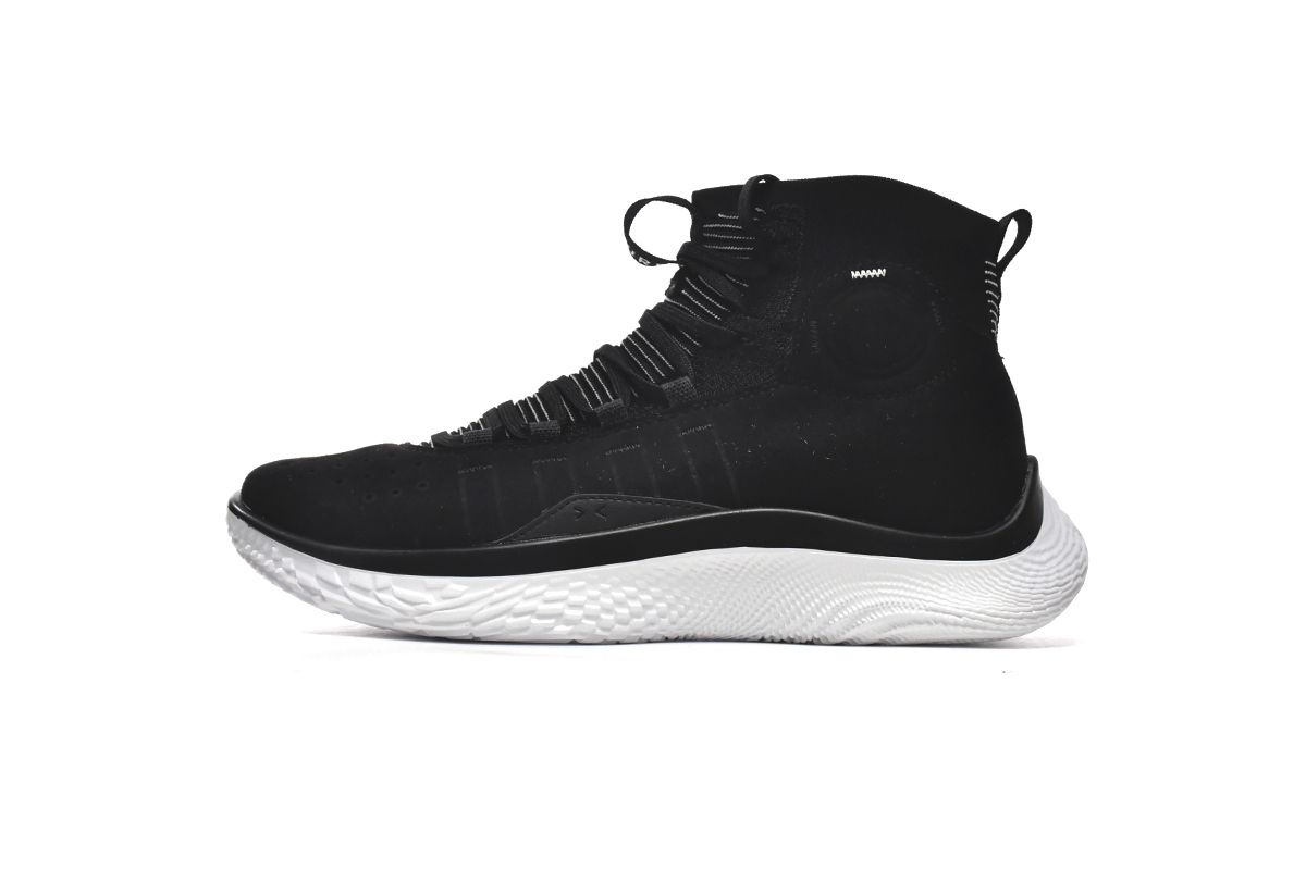  GET Under Armour Curry 4 Black White,3024861-001