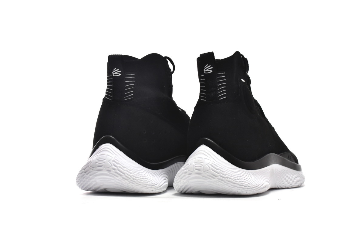  GET Under Armour Curry 4 Black White,3024861-001