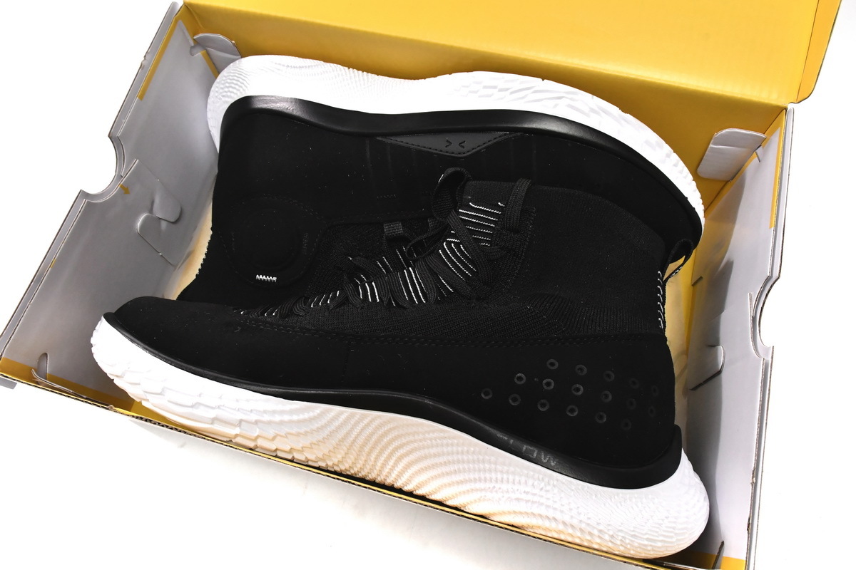  GET Under Armour Curry 4 Black White,3024861-001