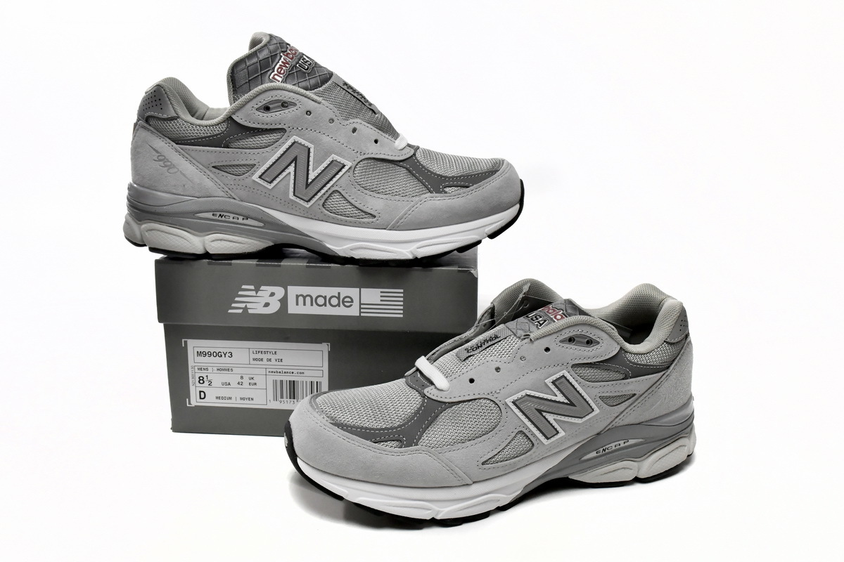  Perfectkicks New Balance 990v3 Grey,M990GY3 