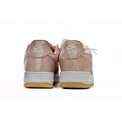  GET Air Force 1 Low CLOT Rose Gold Silk (Regular Box) Condition,CJ5290-600 02