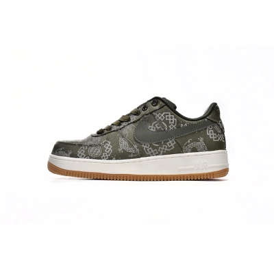  GET CLOT x Air Force 1 Low Premium Green Silk,CZ3986-008 01