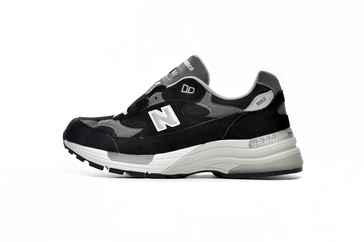  Perfectkicks New Balance 992 Black Grey Suede,M992EB 