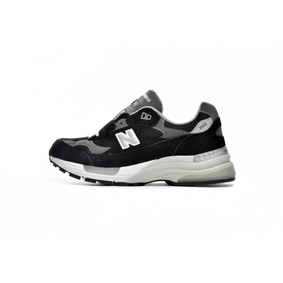  Perfectkicks New Balance 992 Black Grey Suede,M992EB  01
