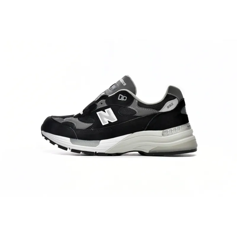 Perfectkicks New Balance 992 Black Grey Suede,M992EB 