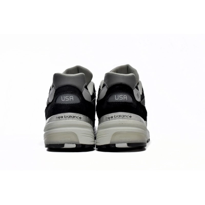  Perfectkicks New Balance 992 Black Grey Suede,M992EB  02